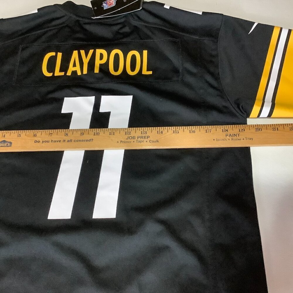 NWT Nike On Field Pittsburgh Steelers Chase Claypool #11 Jersey Sz Youth Large 1 - Picture 7 of 9
